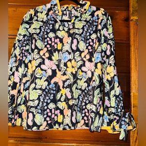 JODEFIL NWOT Floral Long Sleeve Women's Top